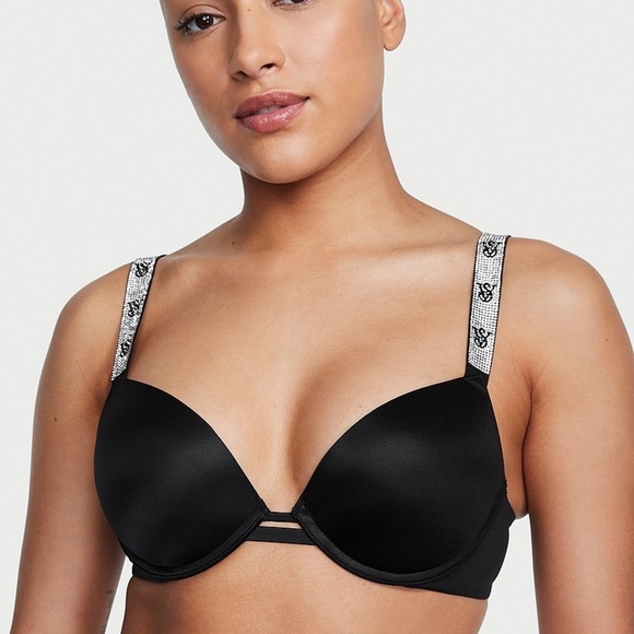 Victoria’s Secret Very Sexy Shine Strap Smooth Push-Up Bra 36DD - Picture 1 of 10